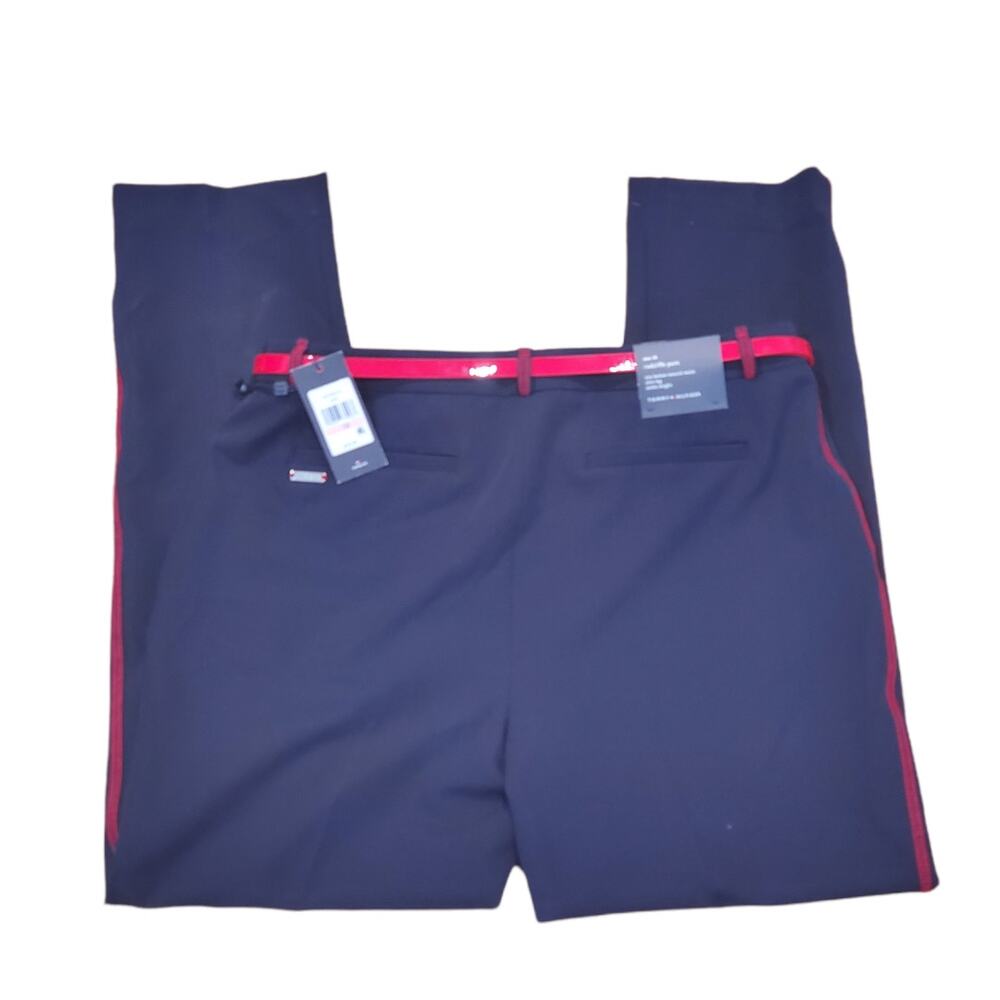 Tommy Hilfiger Navy Radcliffe Pants Size 10 - Picture 4 of 9